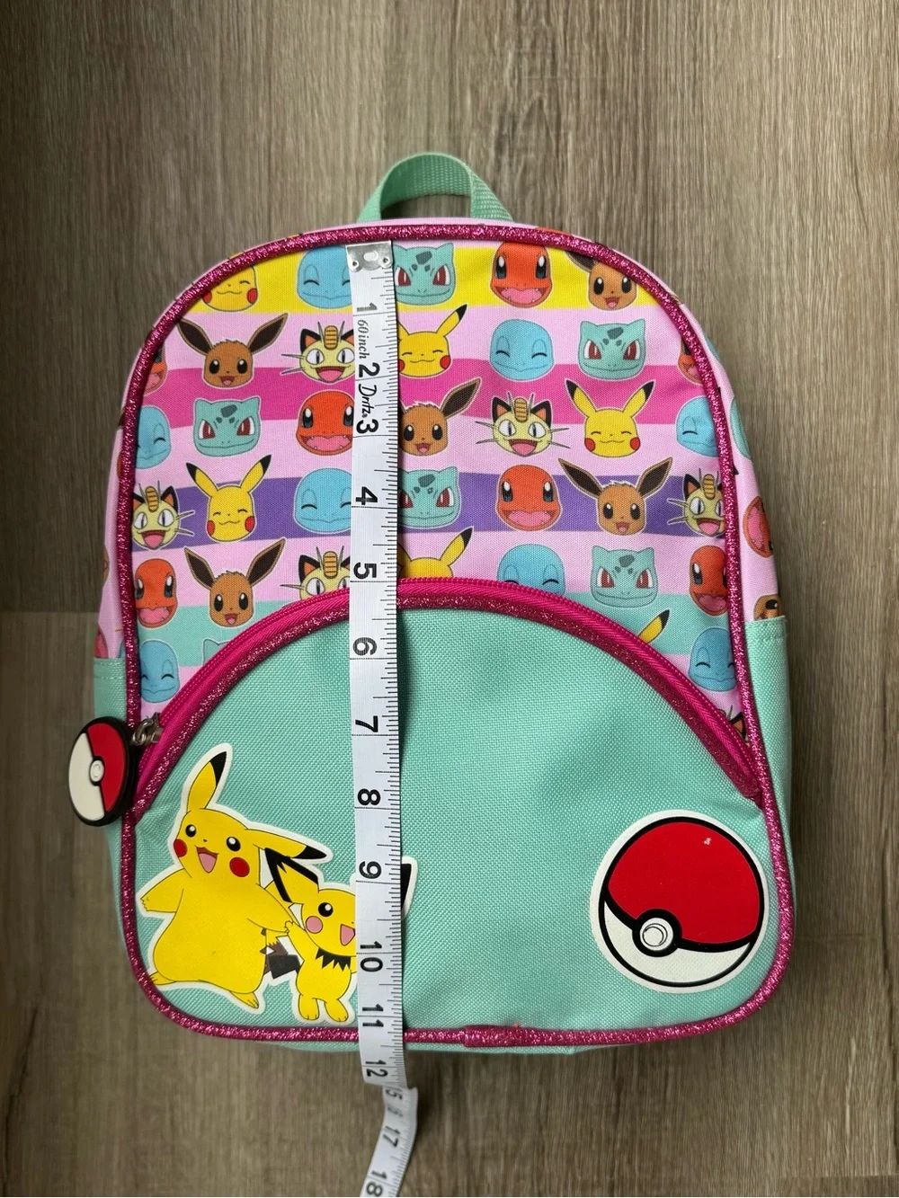Pokémon Mini Backpack Pikachu Eevee Bioworld Kids Toddler Bookbag Pink Blue